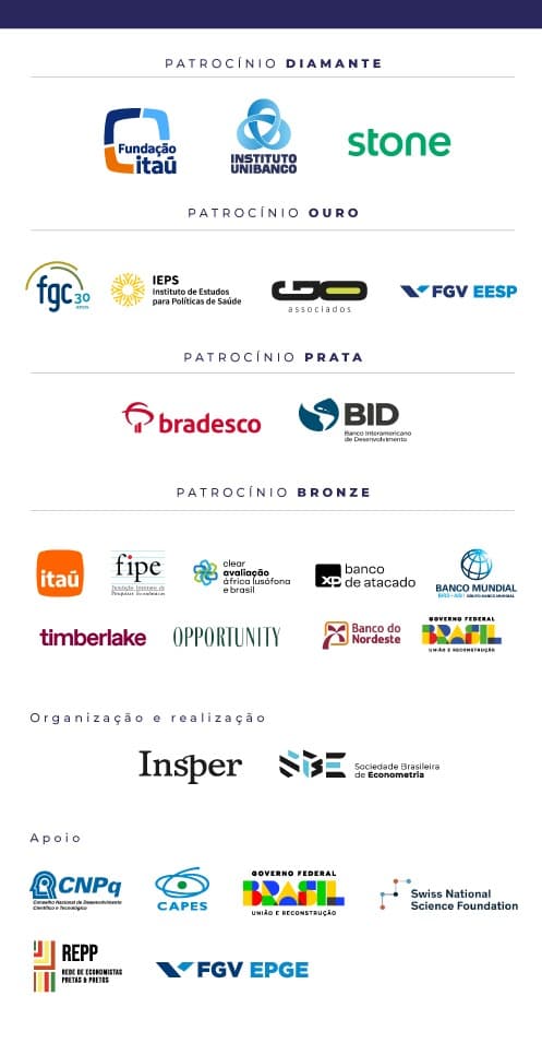 Patrocinadores e apoiadores do 48º EBE